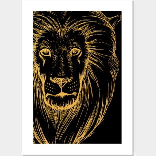 King Lion Art Posters and Art